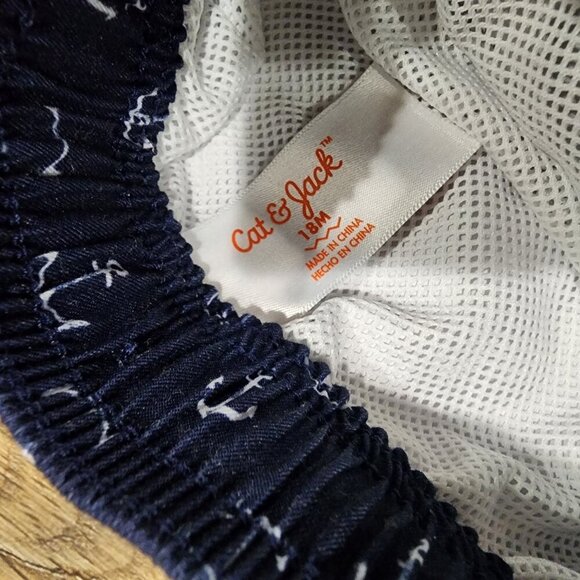 Baby Boy Swim Trunks 18 Months B0041 - Picture 3 of 4